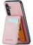 Samsung Galaxy A54 5g Pu Deri+Tpu Telefon Kickstand Cover Kart Yuvaları Geri Kılıf (Yurt Dışından) 2