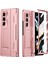 Samsung Galaxy Z Fold5 5g Kickstand Sabit Pc Kılıfı Koruyucu Telefon Kapağı Lens Filmi ve Temperli Cam Ekran Film (Yurt Dışından) 2