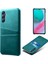 Samsung Galaxy M54 5G/F54 5g Çift Kart Yuvaları Telefon Kılıfı Pu Deri Kaplamalı Sert Pc Arka Kapak (Yurt Dışından) 1