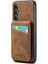 Samsung Galaxy A34 5g Pu Deri+Tpu Kabuk Rfıd Blowıng Kart Tutucu Kıckstand Telefon Kılıfı (Yurt Dışından) 1