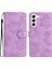Samsung Galaxy S23 Plus Çizgi Anti-Cratch Pu Deri Stand Telefon Kabuğu Cüzdan Kapak Kılıfı (Yurt Dışından) 1