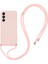 Samsung Galaxy A14 5g Fiber Astar Telefon Kapağı Long Lanyard ile Kauçuk Tpu Kılıfı (Yurt Dışından) 1