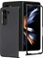 Samsung Galaxy Z Fold5 5g Karbon Fiber Doku Pu Deri+Pc Kılıf Kesin Kesim Telefon Kapağı (Yurt Dışından) 2