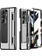Samsung Galaxy Z Fold5 5g Kickstand Pc Kasası Şok Geçirmez Katlanır Telefon Kapağı (Yurt Dışından) 4