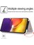 Samsung Galaxy A73 5g Çift Düğme Kart Tutucu Kickstand Smartphone Cover Pu Deri Kaplamalı Tpu Telefon Kılıfı (Yurt Dışından) 3