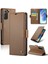 Samsung Galaxy S21 Fe 5g Pu Deri Cüzdan Telefon Kapağı Rfıd Engelleme Stand Kılıfı (Yurt Dışından) 1