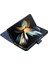 Samsung Galaxy Z Fold5 5g Deri Telefon Kapağı Cüzdan Stand Baskılı Kılıf (Yurt Dışından) 5