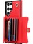 Samsung Galaxy S22 Ultra 5g Pu Deri+Tpu Telefon Kılıf Kart Yuvaları Rfıd Engelleme Kickstand Kapağını Kısa+Uzun Kayışlarla (Yurt Dışından) 4