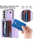 Samsung Galaxy S22 5g Kart Yuvaları Telefon Kabuğu Pu Deri+Tpu Telefon Kasası Kickstand Kapak Kısa+Uzun Kayışlar (Yurt Dışından) 2