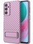 Samsung Galaxy M54 5G/F54 5g Esnek Yumuşak Tpu Kasası Kickstand ile Çizilmeye Dayanıklı Cilt Dokunma Telefonu Kapağı (Yurt Dışından) 1