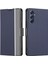 Samsung Galaxy M54 5G/F54 5g Twill Doku Telefon Kapağı Standı Manyetik Kapatma Kartı Yuvası Pu Deri Kılıf (Yurt Dışından) 2