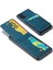 Samsung Galaxy A51 5g SM-A516 Kart Yuvaları Kickstand Pu Deri+Tpu Telefon Kılıfı (Yurt Dışından) 4