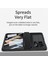 Samsung Galaxy Z Fold5 5g Kickstand Telefon Kılıfı Pu Deri+Pc Şok Geçirmez Koruyucu Kapak Temperli Cam Film ile (Yurt Dışından) 5
