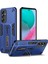 Samsung Galaxy M54 5G/F54 5g Telefon Kılıfı Silikon Halka Kayışı Tpu+Pc Metal Kickstand ile Arka Kapak (Yurt Dışından) 1