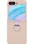 Samsung Galaxy Z Flip5 5g Sert Pc Telefon Kılıfı D-Şekilli Halka Tutucu ile Çizme Önleme Kapağı (Yurt Dışından) 2