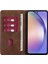 Samsung Galaxy M54 5G/F54 5g Buzağı Doku Deri Kapak Standı Cüzdan Telefon Kılıfı (Yurt Dışından) 4