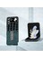 Samsung Galaxy Z Flip4 5g Kickstand Armor Cover Inek Deri+Pc Timsah Doku Telefon Kılıfı (Yurt Dışından) 2
