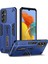 Samsung Galaxy M14 5g Silikon Halka Kayışı Tpu+Pc Telefon Kılıfı Metal Kickstand Cover (Yurt Dışından) 1