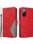 Samsung Galaxy S20 FE/S20 Fe 5G/S20 Fe 2022/S20 Lite Deri Kılıf Renklemli Rhombus Baskalı Stand Telefon Kapağı (Yurt Dışından) 2