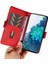 Samsung Galaxy S20 FE/S20 Fe 5G/S20 Fe 2022/S20 Lite Deri Kılıf Renklemli Rhombus Baskalı Stand Telefon Kapağı (Yurt Dışından) 5