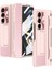 Samsung Galaxy Z Fold5 5g Kickstand Telefon Kılıfı Pu Deri+Pc Şok Geçirmez Koruyucu Kapak Temperli Cam Film ile (Yurt Dışından) 1