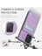 Samsung Galaxy A23 4G/A23 5g (Global Sürüm) Kart Yuvaları Pu Deri+Kickstand ile Tpu Telefon Kılıfı (Yurt Dışından) 5