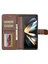 Samsung Galaxy Z Fold5 5g Cüzdan Deri Telefon Kılıf Stand Buzağı Doku Telefon Kapağı (Yurt Dışından) 2