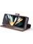 Samsung Galaxy Z Fold5 5g Cüzdan Deri Telefon Kılıf Stand Buzağı Doku Telefon Kapağı (Yurt Dışından) 3