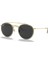 RB 3647N 921048 51 Unisex Polarize Altın Yuvarlak Metal Güneş Gözlüğü 1