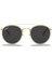 RB 3647N 921048 51 Unisex Polarize Altın Yuvarlak Metal Güneş Gözlüğü 2
