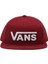 Classic Snapback Erkek Bordo Şapka 1