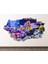 Akvaryum Balıkları Full Hd Baskı 3D Modern Duvar Sticker 1