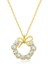 925 Ayar Gumuss Gold İnci Kurdele Lucky Life Lucky Life Lucky Life Kadın Kolye 1