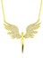 925 Ayar Gumuss Gold Mikail Meleği Lucky Life Lucky Life Lucky Life Kadın Kolye 1