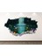 Büyülü Şelale Full Hd Baskı 3D Modern Duvar Sticker 1