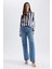 Oversize Fit Saten Uzun Kollu Gömlek T6892AZ23AU 2