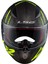 Rapid Raven Mat Siyah-Gri-Neon Sarı Kask M 2