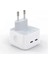 Apple iPhone Apple iPad Apple Watch Apple Airpods Uyumlu 35W Çift Usb-C Bağlantı Şarj Aleti Adaptör 1