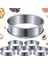 6 Adet Muffin Tart Halkaları Çift Haddelenmiş Tart Halkası Paslanmaz Çelik Muffin Halkaları Metal Yuvarlak Halka Gıda Yapımı Için Kalıp (Yurt Dışından) 5