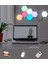 Rgb LED Lamba Altıgen Işık Dokunmatik Sensör Rgbw LED Duvar Lambası LED Işık Renkli Modüler Gece Lambası (Yurt Dışından) 5