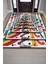 Renkli Gitar Halısı,Pop Art Müzik Halısı,Müzik Evi Halısı Tarz Genç Odası Halısı,Gitarist,Müzik Sever Halısı 5