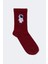 Astro Çocuk Soket Çorap Bordo 3
