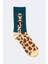 Giraffe Art Soket Çorap Desenli 1