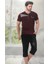 Donex 2613 Erkek Kapri Pıjama Tk Bordo - Xl 1
