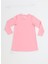 Muzip Zürafa Kız Çocuk Pembe Elbise 5