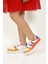 Kız Çocuk Turuncu Cırt Cırtlı Outdoor Spor Ayakkabı Sneaker DC10164 2