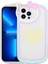 Apple iPhone 12 Pro Max Kılıf Kedi Figürlü Transparan Pop Soketli Renkli Silikon Kapak (Ritmik) 2