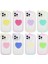 Apple iPhone 12 Pro Max Kılıf Kedi Figürlü Transparan Pop Soketli Renkli Silikon Kapak (Ritmik) 3