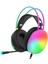 IGK-X8S Empousa Series 7.1 Surround Transparan Rgb LED Effect Gaming Headset 1