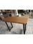 Kayın Ağacı Kütük Bar Masası 55X150X105.CM 3